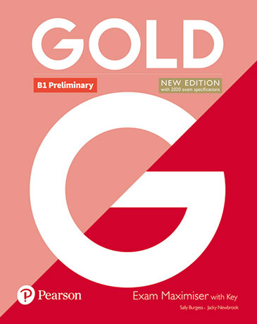 Gold New Edition B1 Preliminary Exam Maximiser with Answer Key