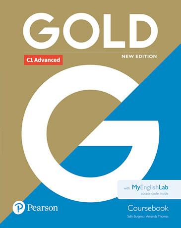 Gold New Edition C1 Advanced Coursebook with MyEnglishLab Internet Access Code