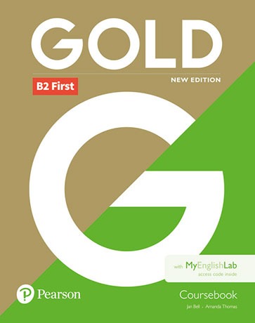 Gold New Edition B2 First Coursebook with MyEnglishLab Internet Access Code