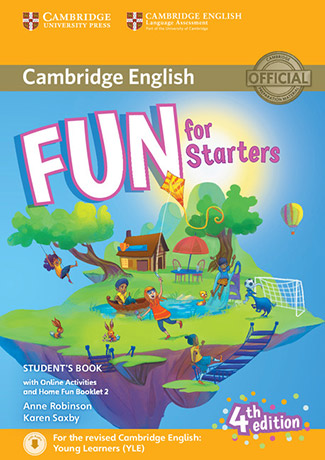 Fun for Starters 4th Edition Student's Book with Online Activities with Audio and Home Fun Booklet