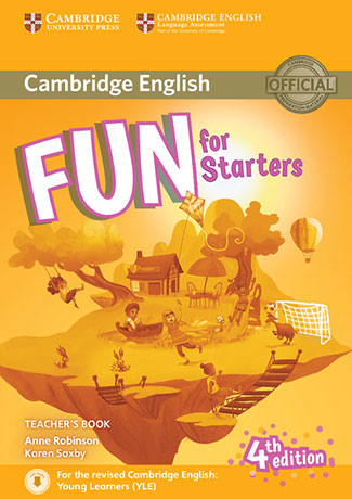 Fun for Starters 4th Edition Teacher’s Book with Downloadable Audio - Cliquez sur l'image pour la fermer