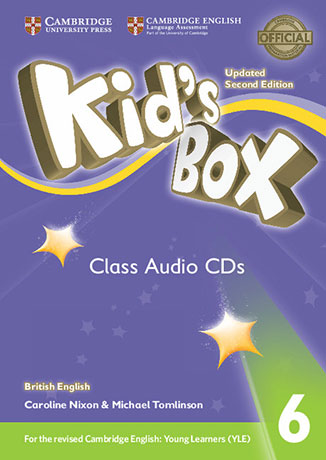 Kid's Box Level 6 2nd Edition Updated Class Audio CDs (4)