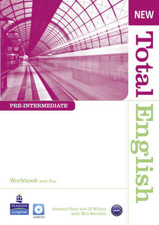 New Total English Pre-Intermediate Workbook with Key and Audio CD Pack