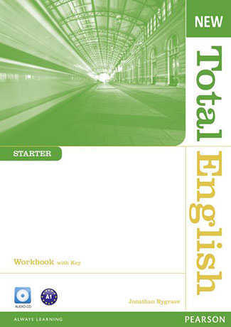 New Total English Starter Workbook with Answer Key and Audio CD