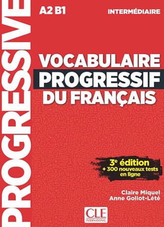 Vocabulaire Progressif du Français Intermédiaire 3e édition Livre + CD Audio + Appli-web