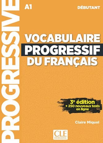 Vocabulaire Progressif du Français Débutant 3e édition Livre + CD Audio + Appli-web
