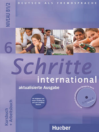 Schritte International 6 (B1.2) Kursbuch + Arbeitsbuch mit Audio-CD zum Arbeitsbuch und interaktiven Übungen