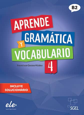 Aprende gramática y vocabulario 4 Nueva edición Libro - Cliquez sur l'image pour la fermer