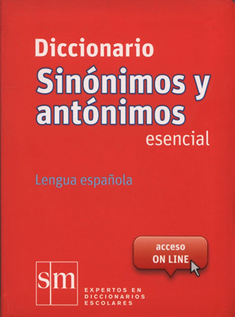 Diccionario Sinonimos y antonimos essencial - Cliquez sur l'image pour la fermer