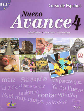 Nuevo Avance 4 (B1.2) Libro del alumno + Audio CD - Cliquez sur l'image pour la fermer