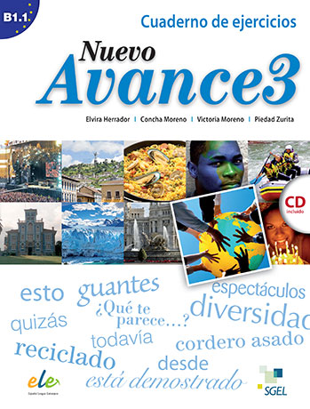 Nuevo Avance 3 (B1.1) Cuaderno de Ejercicios + CD - Cliquez sur l'image pour la fermer