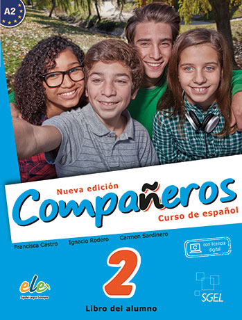 Compañeros Nueva Edición 2 (A2) Libro del alumno + licencia digital - Cliquez sur l'image pour la fermer