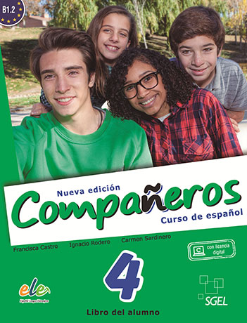 Compañeros Nueva Edición 4 (B2) Libro del alumno + licencia digital