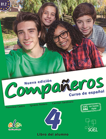 Compañeros Nueva Edición 4 (B2) Libro del alumno + licencia digital - Cliquez sur l'image pour la fermer