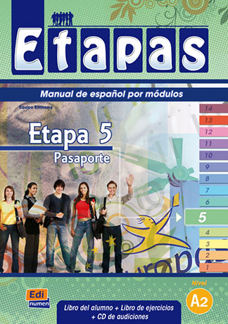 Etapas A2.3 Etapa 5 - Pasaporte Libro del alumno + Ejercicios + CD - Cliquez sur l'image pour la fermer