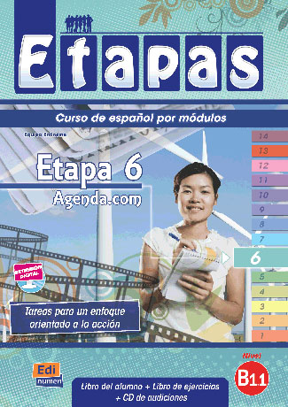 Etapas B1.1 Etapa 6 - Agenda.com Libro del alumno + Ejercicios + CD - Cliquez sur l'image pour la fermer