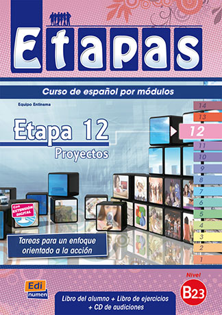 Etapas B2.3 Etapa 12 - Proyectos Libro del alumno + Ejercicios + CD - Cliquez sur l'image pour la fermer