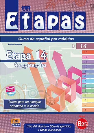 Etapas B2.5 Etapa 14 - Competencias Libro del alumno + Ejercicios + CD - Cliquez sur l'image pour la fermer