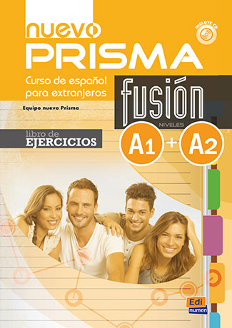 nuevo Prisma Fusión A1+A2 Libro de ejercicios - Cliquez sur l'image pour la fermer