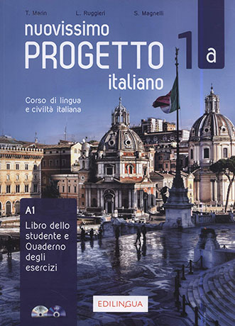 Nuovissimo Progetto italiano 1a Libro dello studente + Quaderno degli esercizi + CD Audio + DVD